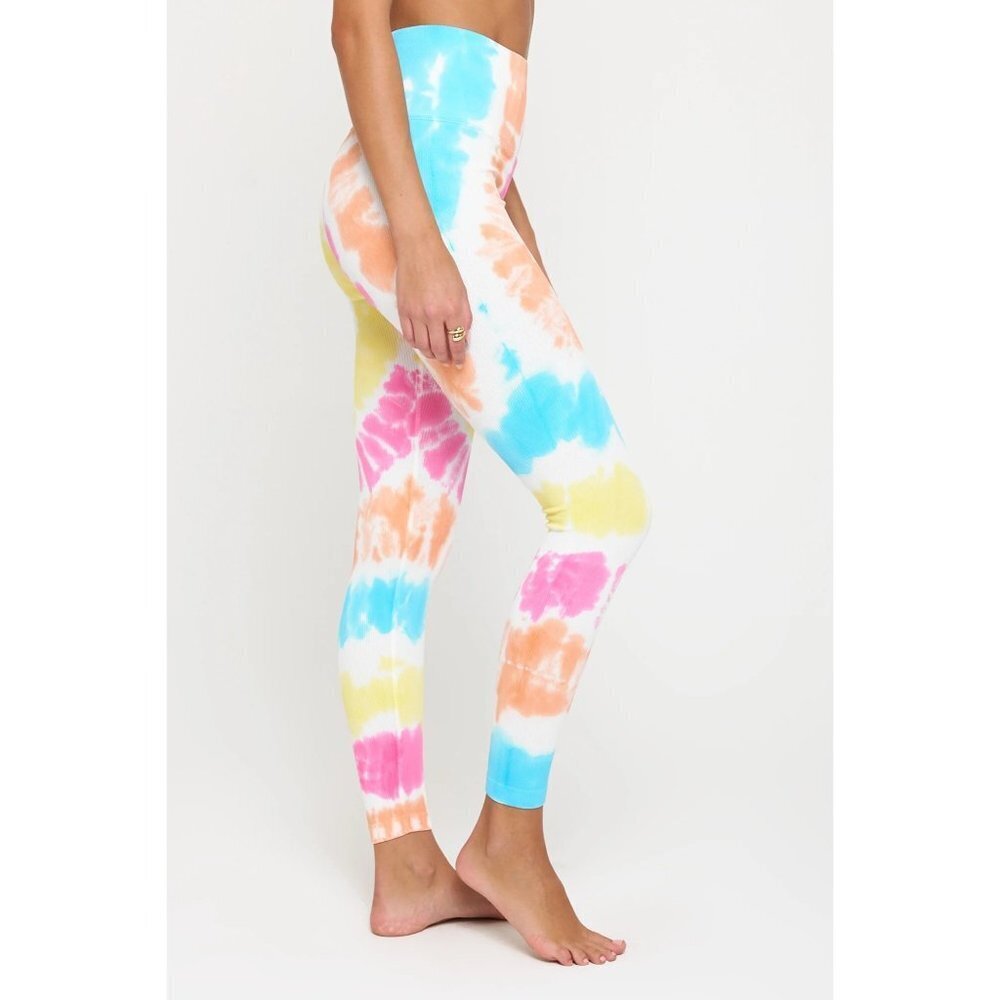 Spiritual Gangster x Grateful Dead Love Sculpt Seamless Legging XS/S Tie Dye - Picture 4 of 9